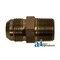 A & I Products Straight Connector JIC Male-NPTF Male, 2 pk 3.75" x4" x2" A-2404-12-12 - alternate 5